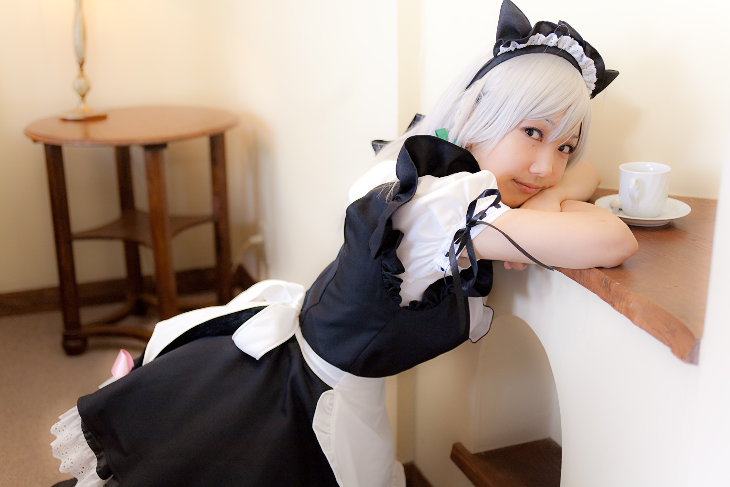 cosplay女佣扮相美女套图 c77 Sakuya Izayoi　(2)